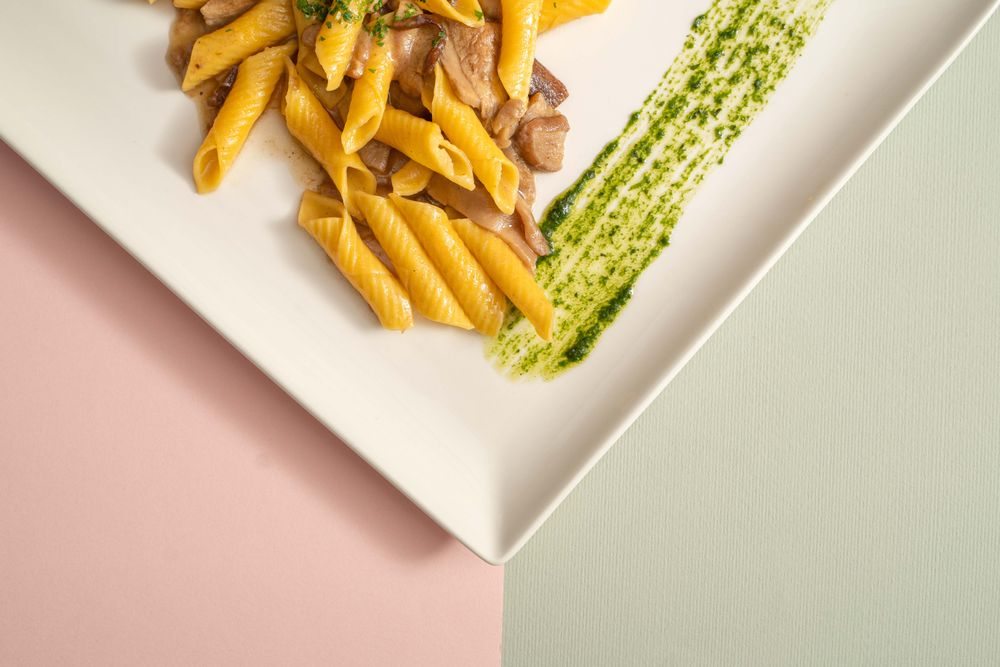 Fotografía culinaria ilustrativa de archivo
