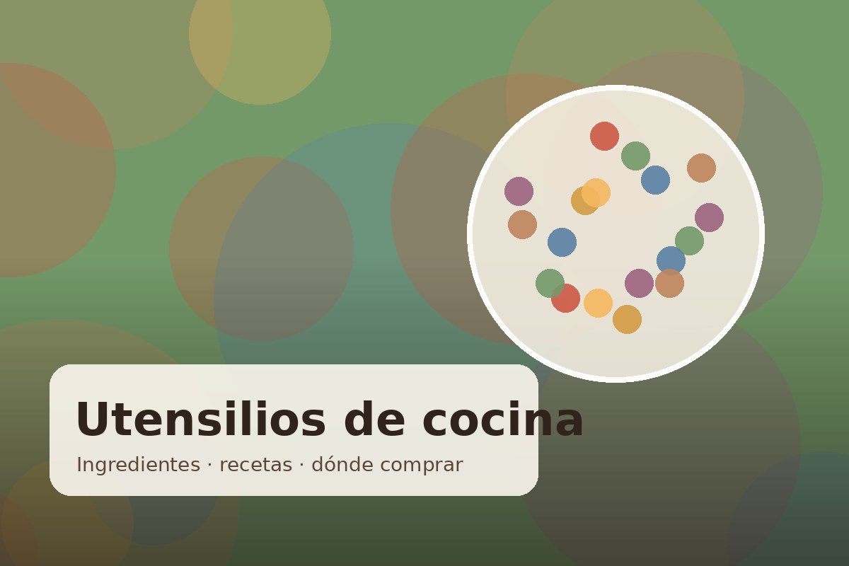 Utensilios de cocina